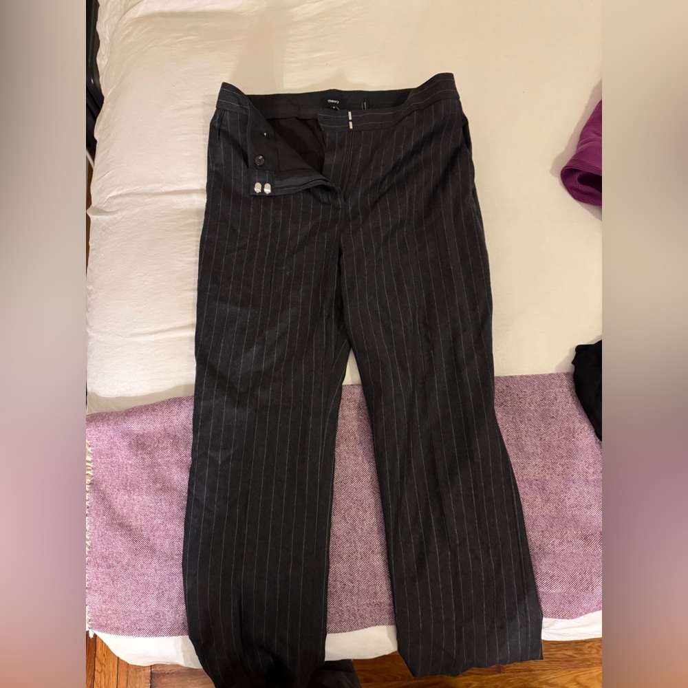 Theory Pinstripe Pants